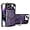 Purple, variant on Magnetic Ring Bracket Sliding Window Phone Case for iPhone 14 15 / Pro/Plus/Pro Max, Lens Protection Shell, Shockproof Stand Back Cover Black