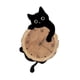 thumbnail image 2 of Reloj de pared de gato con cola oscilante, bonito reloj de pared analógico decorativo para comedor Estilo A, 2 of 7