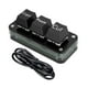 thumbnail image 5 of Mini teclado mecánico portátil de 3 teclas para juegos profesionales Negro ya establecido, 5 of 9