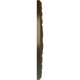 thumbnail image 4 of Ekena Millwork 20 7/8"OD x 3 5/8"ID x 1 5/8"P Palmetto Ceiling Medallion (Fits Canopies up to 5"), Hand-Painted Brass, 4 of 7