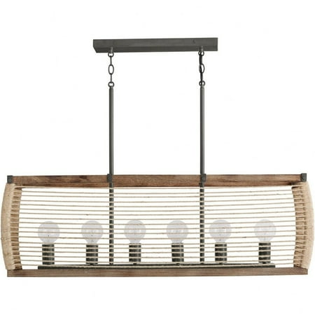 

Capital Lighting - Jacob - 6 Light Island Grey Wash/Iron Silk Finish - Capital