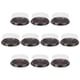 thumbnail image 1 of FELTECHELECTR 10 cajas de plástico transparente de 8 pulgadas para pasteles, magdalenas, muffins, vasos, 1 of 6