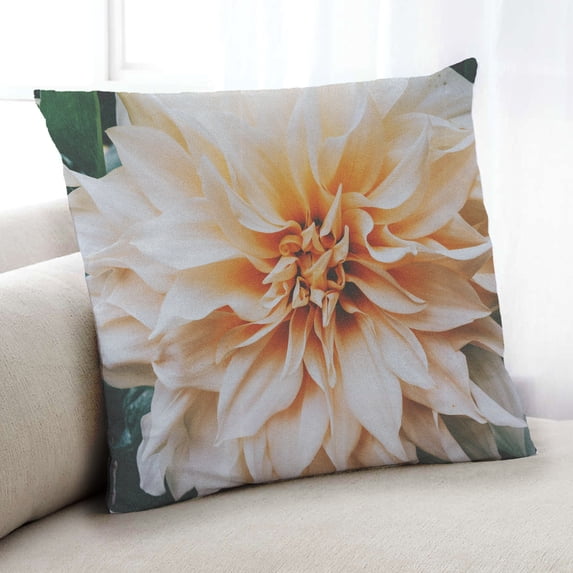 Ahgly Company Plants Flower Indoor Throw Pillow, 18 inch by 18 inch