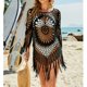 thumbnail image 1 of Vestido playero con borlas para mujer, vestido playero con borlas huecas, vestido playero con borlas huecas, diseño de última generación, 1 of 7