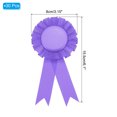 thumbnail image 2 of Uxcell 15.5 x 8 cm Polyester Blank Award Ribbon Prize Ribbon Award Medal Winner Ribbon for Parties 30 Pcs Violet, 2 of 5