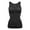 Black, variant on KingShop Womens Seamless Slimming Vest Spaghetti Strap Shapewear Tank Tops Body Shaper