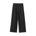 thumbnail image 3 of HH TRAF Trajes nuevos de verano para mujer, sin mangas, con bolsillos, de un solo pecho, asimétrico, chaleco, top + cremallera, estilo pijama, pantalones plisados para mujer, 3 of 5