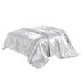 thumbnail image 1 of Yuarrent Funda de edredón Dido, funda de edredón de seda Artificial, funda de almohada para dormir con cremallera, juego de cama Juegos de cama Blanco 229x229cm Yuarrent HA003632-20, 1 of 6