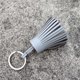 thumbnail image 2 of Llavero decorativo Sonducket llavero colgante de cuero borla gris, 2 of 6