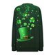 thumbnail image 5 of TaTaai Women Fashion St. Patrick's Day Printed Loose Round Neck Sweatshirt Ladies Long Sleeve Casual Top Soft Comfortable for Daily Home Office Streetwear Spring Fall Winter Gift, 5 of 5