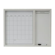 Mikasa White Board, Calendar 24X19 Inch, White