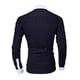 thumbnail image 4 of pstuiky manga larga de hombre, Camisa informal de manga larga a cuadros para hombre, holgada, de talla grande, con combinación de colores Tops de hombre xxl, 4 of 4