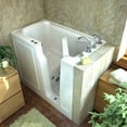 thumbnail image 4 of Meditub 2952Rh 52" Fiberglass Whirlpool Walk In Tub For Alcove Installations - White, 4 of 6