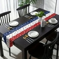 thumbnail image 5 of ReTeiv 4th of July Decorations Independence Day Tricolor Table Flag Home Decoration Table Flag Indoor Table Decoration, 5 of 7