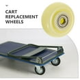 thumbnail image 2 of MOVTOTOP 3 Inch Ball Bearing Guide Roller Hand Truck Wheel Replacement Scaffolding Pulley 1 Set, 2 of 8