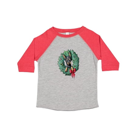 

Inktastic KiniArt Min Pin Christmas Gift Toddler Boy or Toddler Girl T-Shirt