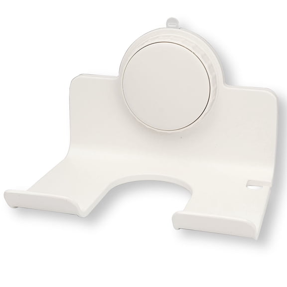 Unbranded Compact Wall Mount Hair Dryer Stand, White