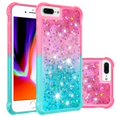 thumbnail image 1 of Funda para iPhone 8 Plus/iPhone 7 Plus Transparente con Brillos Carcasa Protectora Antigolpes con Glitter Brillante, 1 of 5