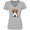 AC-Heather Grey, variant on Inktastic Beagle Women's V-Neck T-Shirt