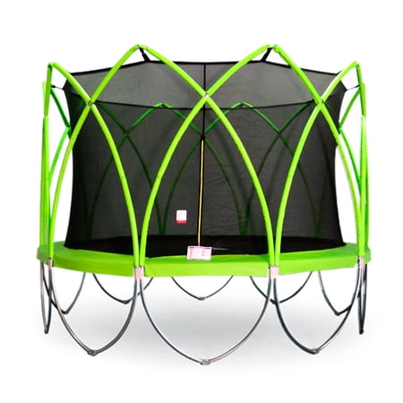 Spark 12  Trampoline  with Safety Enclosure  Green (Box 5 of 6)