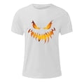 thumbnail image 4 of Blusas y camisas de manga corta y cuello redondo para hombre. Blusas/camisetas de manga corta con cuello redondo y estampado de Halloween para hombre. Blusa para hombre., 4 of 5