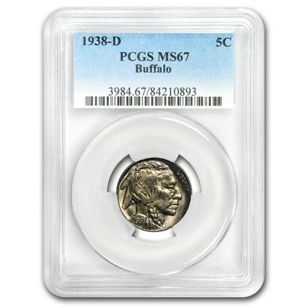 1938-D Buffalo Nickel MS-67 PCGS