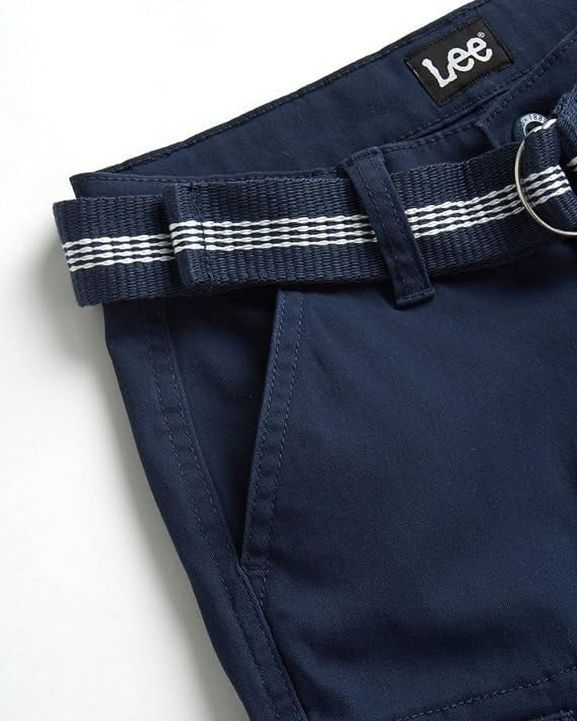 Lee Boys Premium Belted Twill Shorts, Sizes 4-18 and Husky
