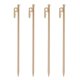 thumbnail image 1 of Estacas de tienda de campaña de 4 piezas Sunnimix acero dorado 25cm, 1 of 8