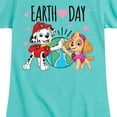 thumbnail image 3 of Paw Patrol - Earth Day Heart - Toddler And Youth Girls Short Sleeve Graphic T-Shirt, 3 of 6