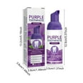 Purple Tooth Toothpaste Teeth Teeth Cleaning Stains Desalting Bad