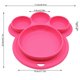 thumbnail image 5 of Advancent de cena para niños, alimentación de silicona, frutas, dividido, cuenco, forma de pata, vajilla de alimentación, juguete para Mostrada Rosa roja Advancent HA003350-04, 5 of 6