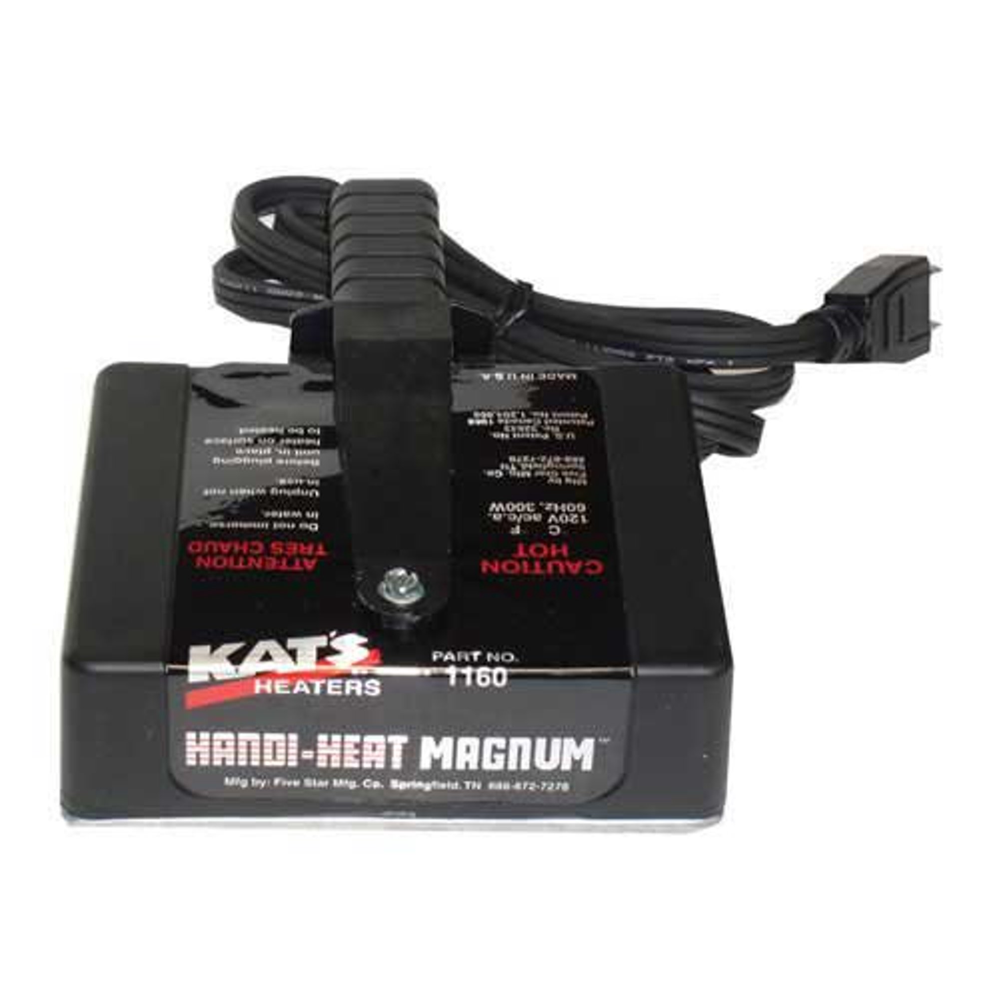 Kat's Handi-Heat Magnum Magnetic Heater 3 x 5 300 Watt 120V - Walmart.com