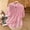 Pink, variant on Helii Womens Tops Women's Solid Color V Neck Embroidered Casual Flowy Blouse Top T Shirts for Women