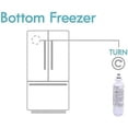 thumbnail image 7 of 9690 Refrigerator Water Filter Replacement for LG LT700P and Kenmore 46-9690, 469690, NSF Certified Fridge Water Filtration, 1-Pack, 7 of 7