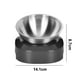 thumbnail image 2 of Cuenco elevado para gatos con acero inoxidable, comedero elevado para gatos, cuenco protector con cuello inclinable para mascotas, 2 of 8