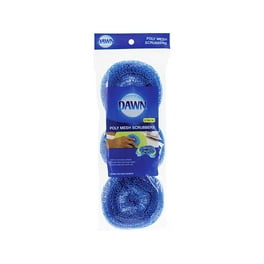 Poly Mesh Scrubbers, Blue, 3/Pack Poly Mesh Scrubbers, Blue, 3/Pack