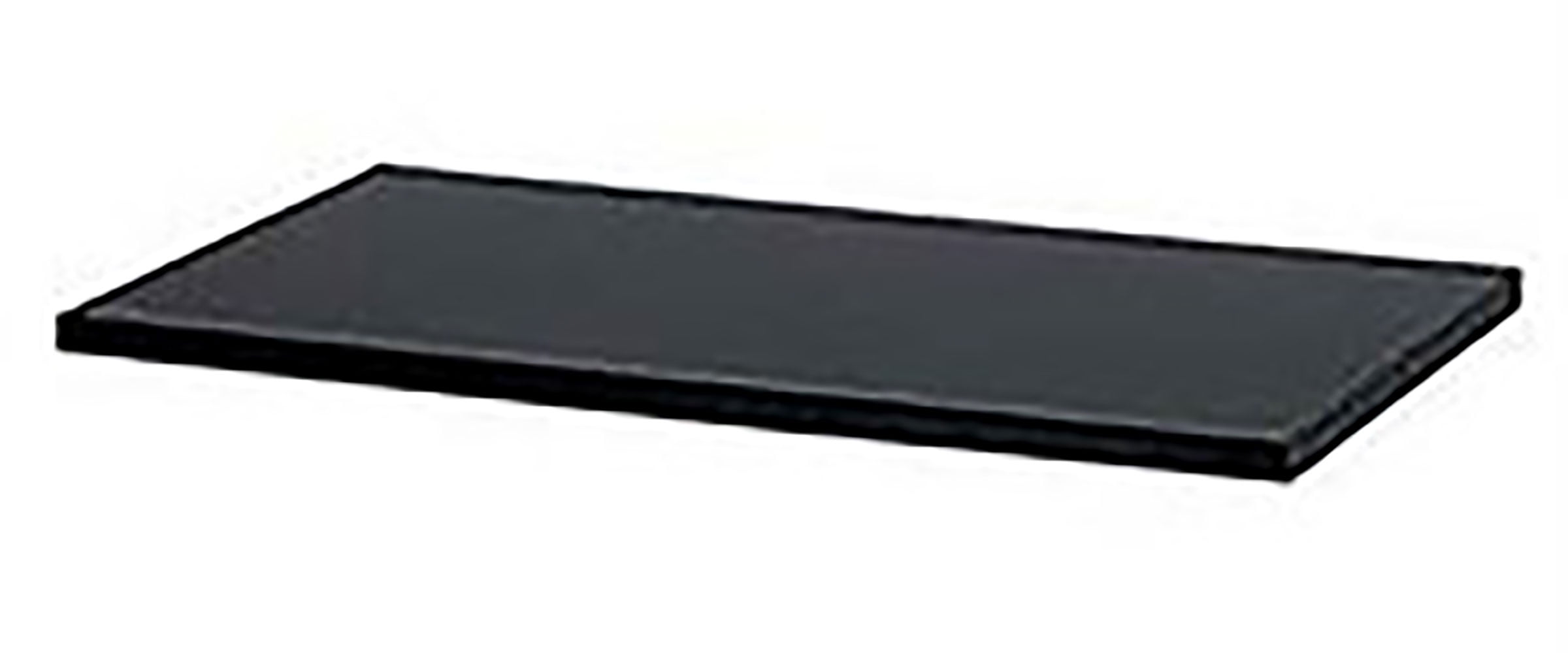 Laminated Black Melamine Shelf 36"L X 12"W