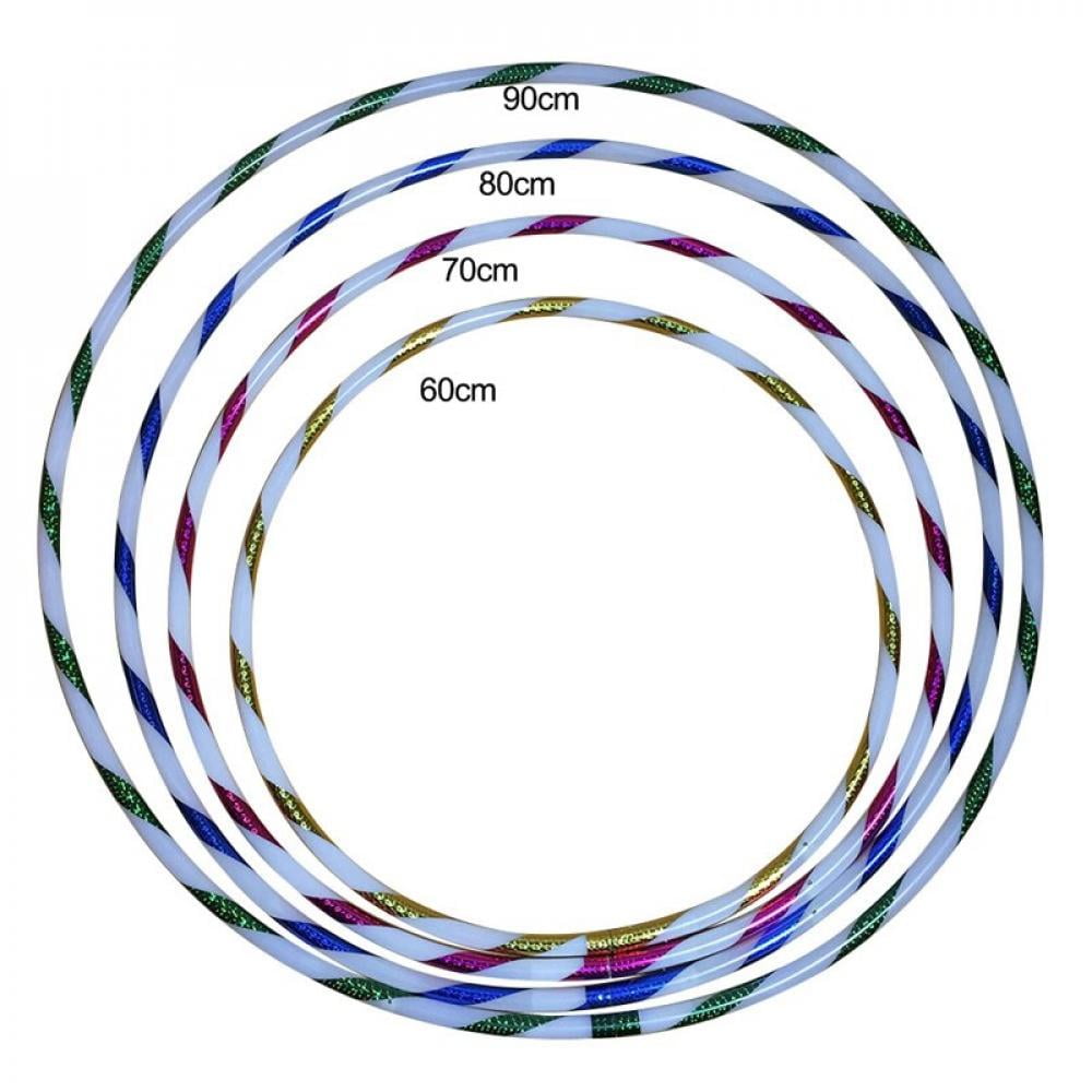 Professional LED Hula Hoop Vibration Sensing Luminous Hulas Hoop with 80 LEDs Rechargeable Colorful Light with up to 17 Modes Fitness Weight Loss Adults Kids 