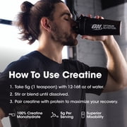 Optimum Nutrition Micronized Creatine Powder, 120 Servings