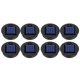 thumbnail image 1 of Reemplazo de 8 Piezas de Tapas de Luz Solar para Colgar Al Aire Libre Piezas de Luz Solar Luces Solares Redondas Una Prueba de Agua, 1 of 5