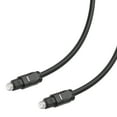 thumbnail image 1 of Unique Bargains Digital Optical Audio Cable, SPDIF Optical Cable for Audio System, Sound Bar, Gold-Plated Connectors, 6.6ft, 1 of 7