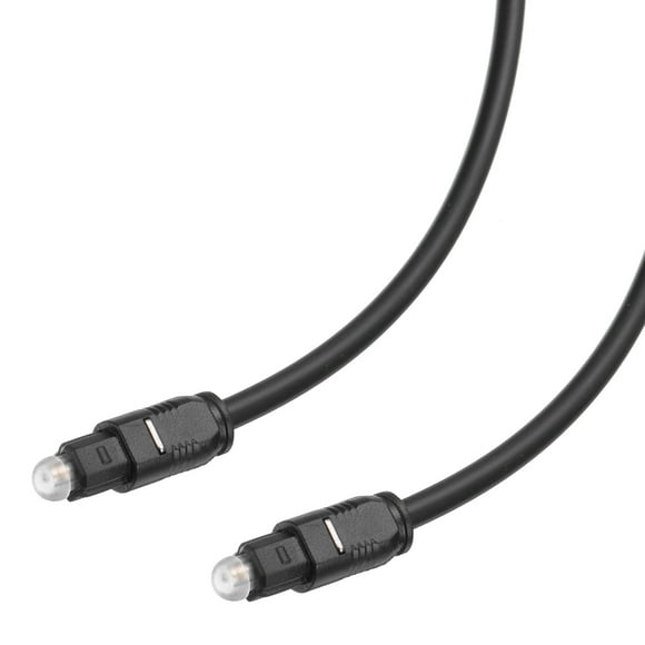 Unique Bargains Digital Optical Audio Cable, SPDIF Optical Cable for Audio System, Sound Bar, Gold-Plated Connectors, 6.6ft