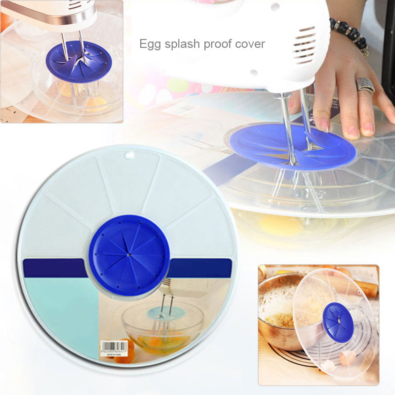 Egg Bowl Whisks Screen Cover Beat Egg Cylinder Baking Splash Guard Lids Tool QK 