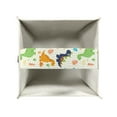 thumbnail image 4 of Psesaysky Tissue Box Cover Square Waterproof PU Leather Facial Tissue Box Holder for Dresser Bathroom Home Decor (Cute Dinosaur), 4 of 7