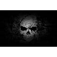 thumbnail image 2 of Grunge Skull Dark Wall Mural by Wallmonkeys Peel and Stick Graphic (18 in W x 12 in H) WM237516, 2 of 4