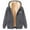 *1-Dark Gray, variant on No Boundarie Women's Heart-Embellished Hooded Jackets,Full-Zip Fall Winter Hoodies For Women,Ladies Winter Outerwear with Pockets,Beige,Size XXXL