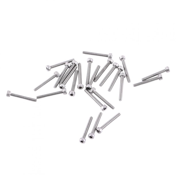 Tornillos De Cabeza De Botón De Acero Inoxidable, Tornillos De Cabeza Hexagonal, Juego De Tuercas De Cabeza De Enchufe, Cabeza Plana, 250 Piezas M2, Tornillos De Cabeza Hexagonal,