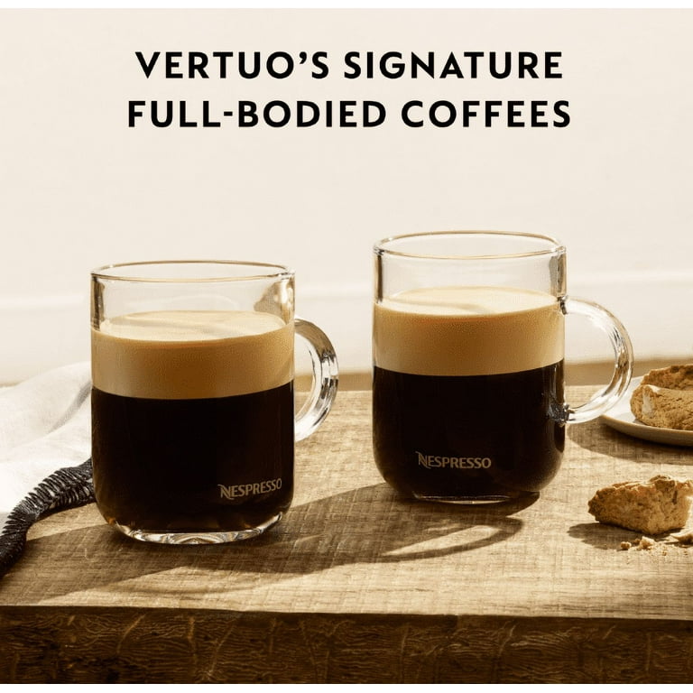 Nespresso Vertuo Espresso Coffee Glass Mug New with Box
