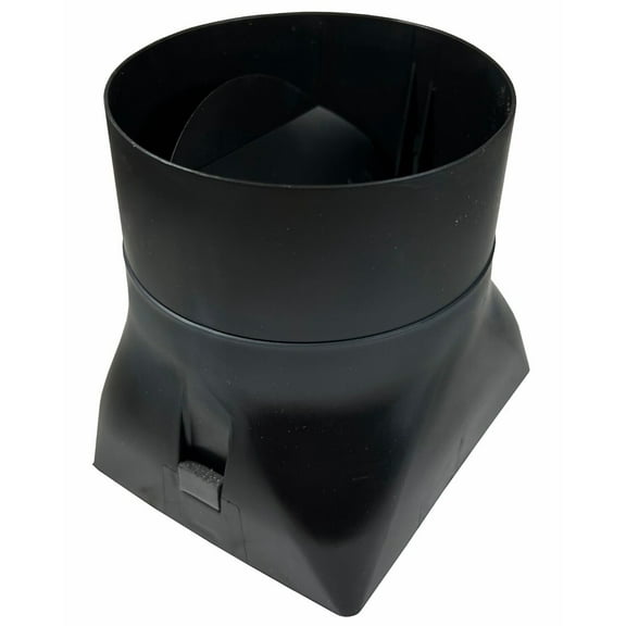 Genuine Broan Nutone S97016449 Damper / Duct Connector 4" For 100HFL QT90E