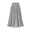 Gray plus size wide leg pants a1, variant on Women Plus Size Wide Leg Elastic Waist Flowy Boho Casual Midi Pants Trousers Lounge Beach Work Summer, Green 5XL